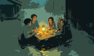 Bữa cơm ngày lụt